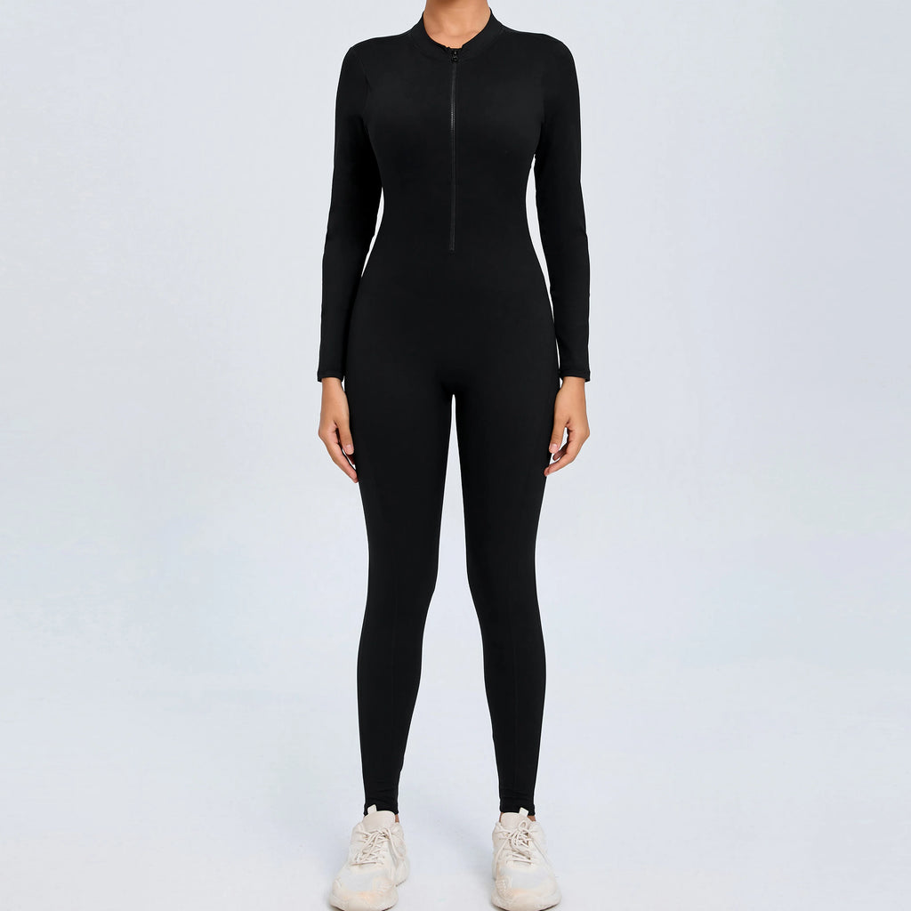 Body / combinaison longue moulante – style sport / athlétique