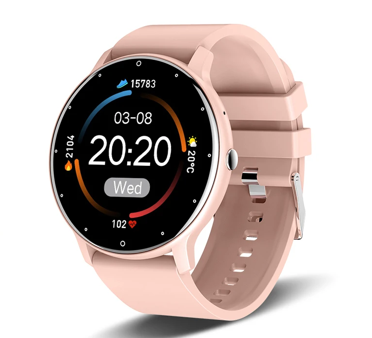 Montre Connectée Élégante & Sportive avec Suivi Cardiaque