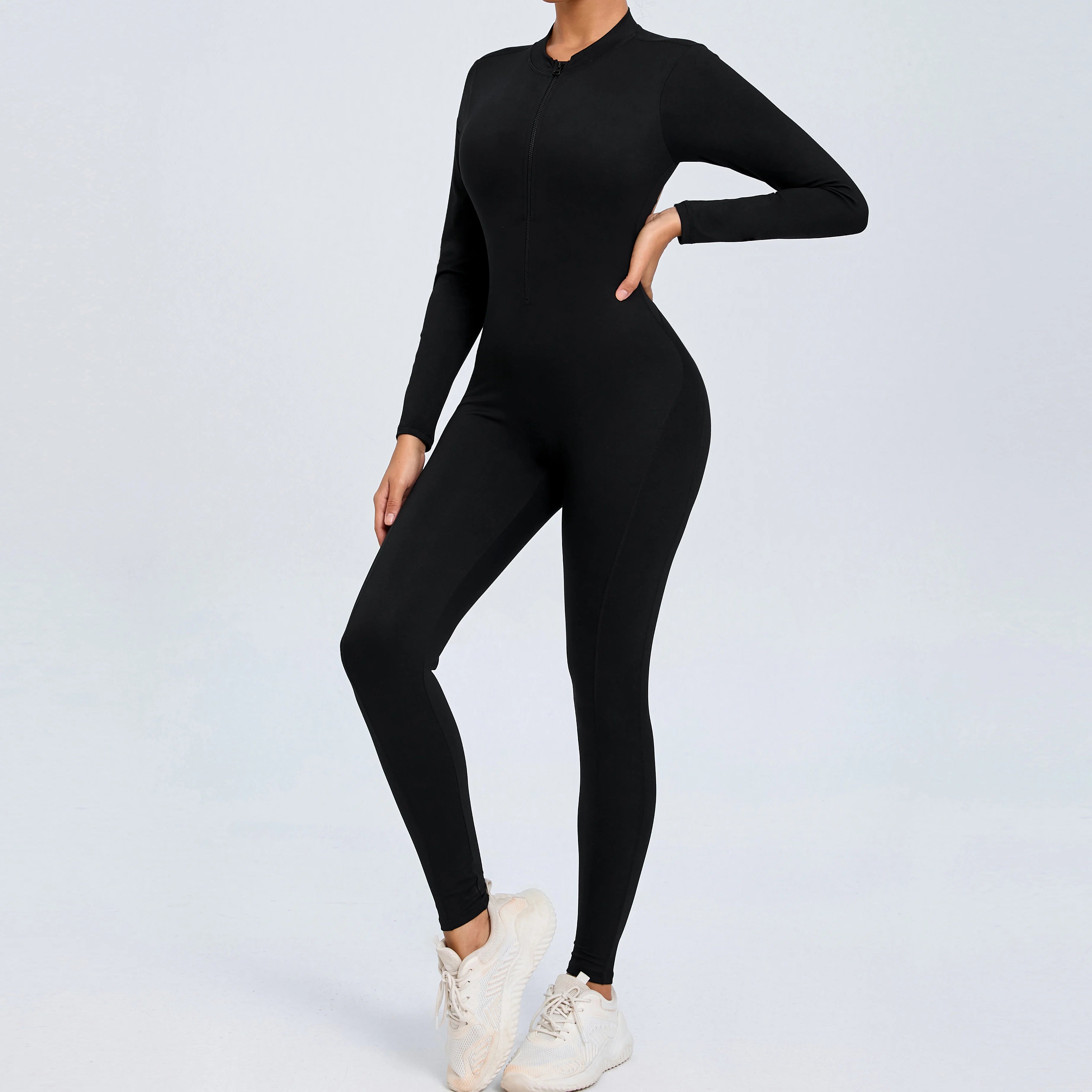 Body / combinaison longue moulante – style sport / athlétique