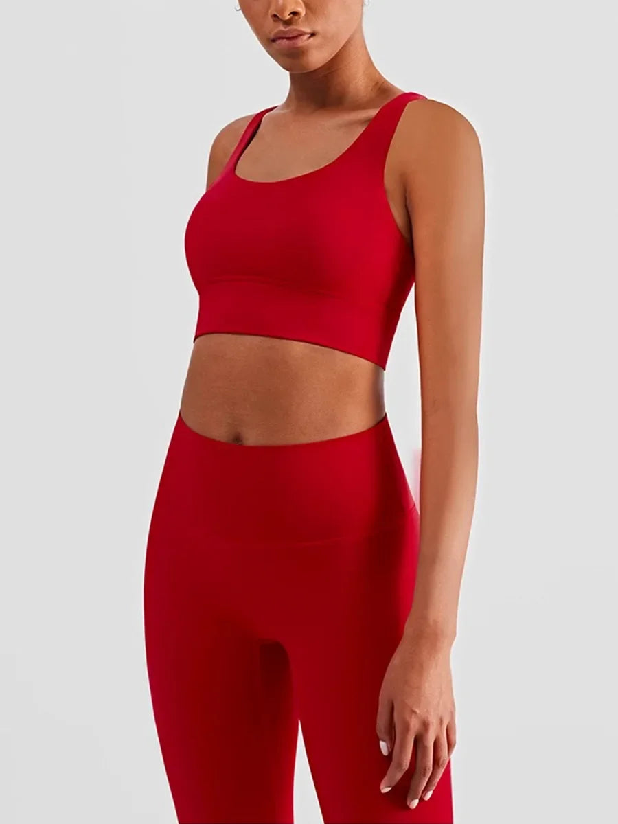 Brassière + legging tenue fitness femme