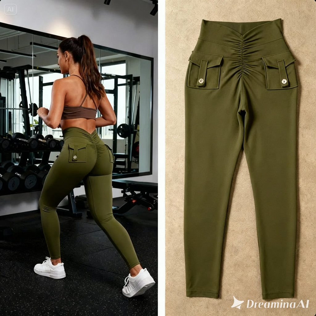 Legging sport femme – gainant & sans couture